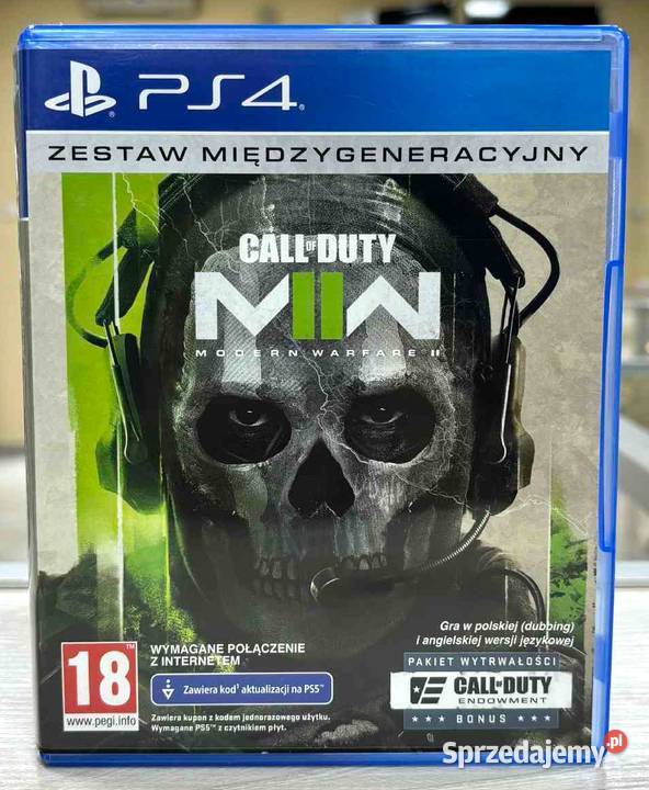 Gra 4 Call of duty modernwarfare 2 Elbląg