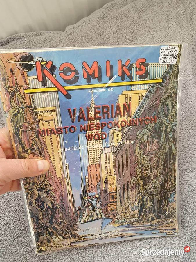 Valerian komplet 4 komiksów wydanie 1 1990