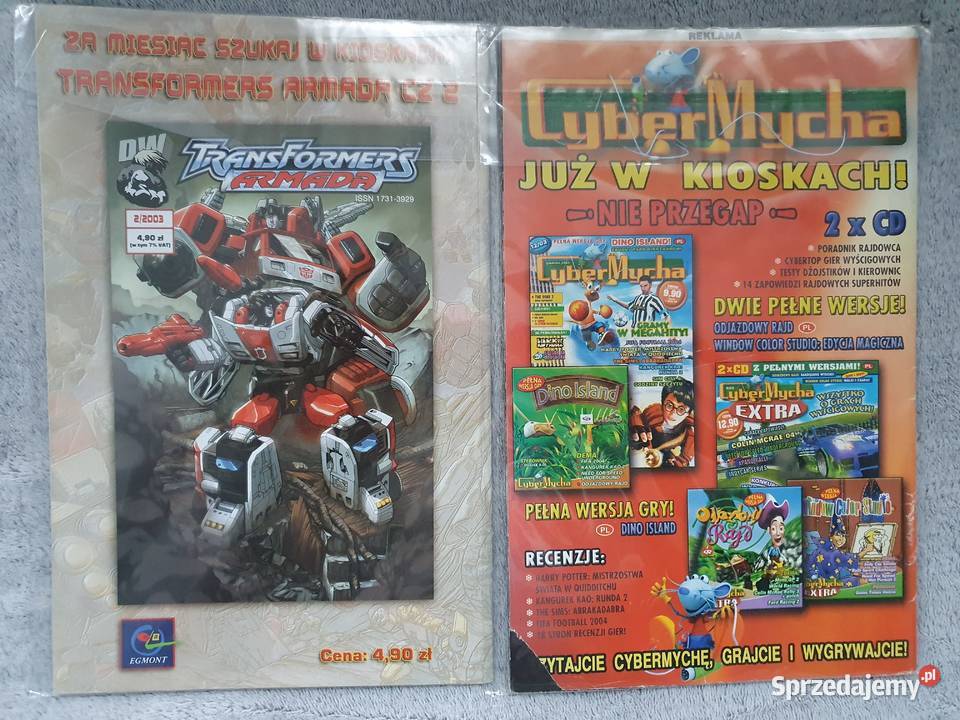 Transformers Armada 2 komiksy Gdynia