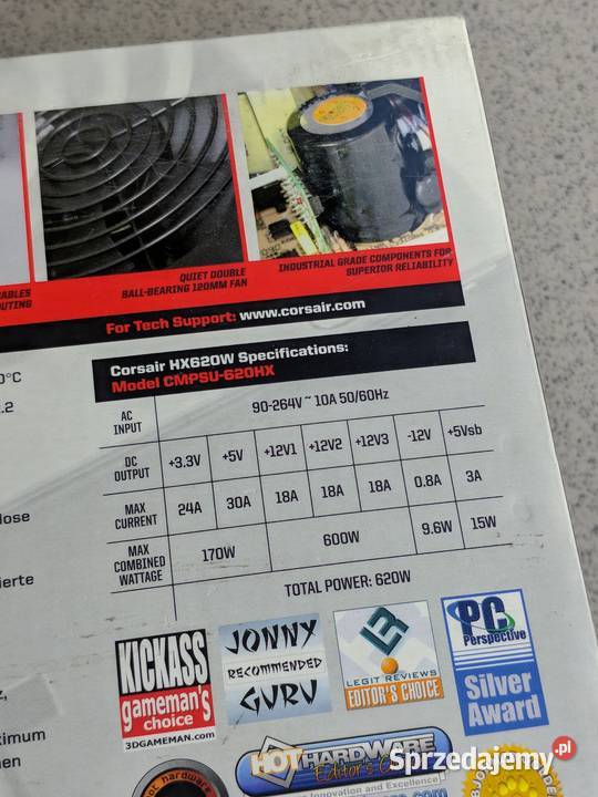 Corsair HXEU 620W CMPSU620HXEU FULL BOX