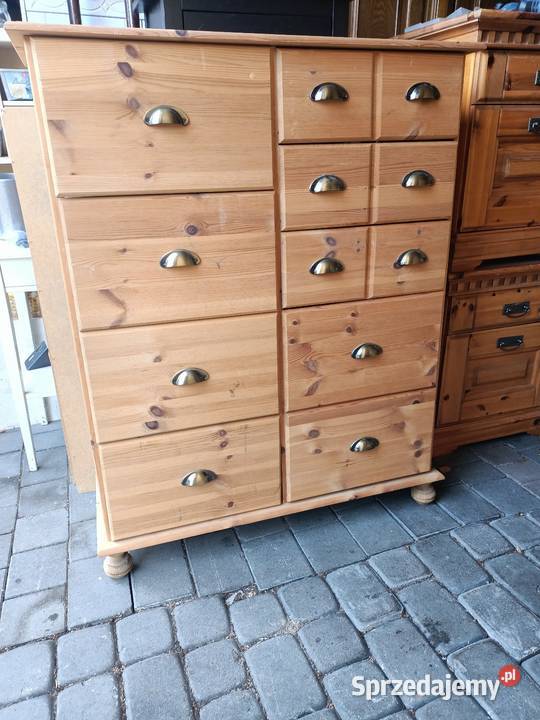 Komoda drewniana apteczna