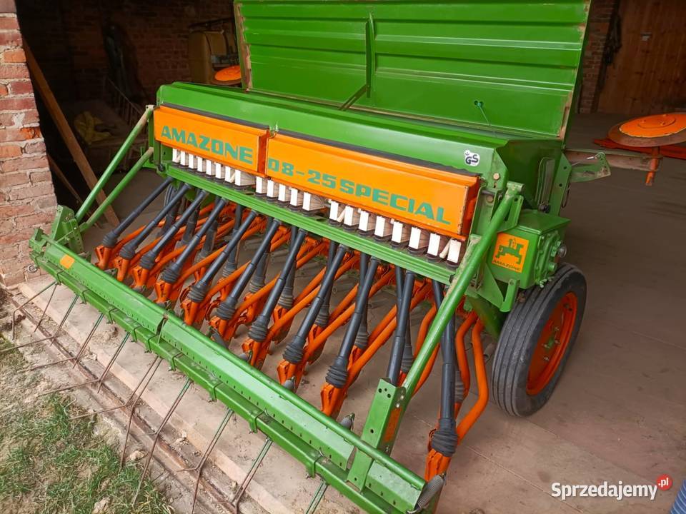 Siewnik Amazone D8 25 SPECIAL znaczniki ścieżki lubelskie Modliborzyce