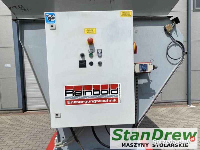 Rębak zasypowy REINBOLD RMZ 700S 2x 185kW Mojusz