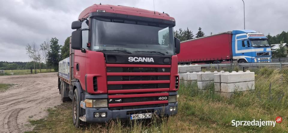 Scania 124 380 HDS palfinger pk9501 Wielbark