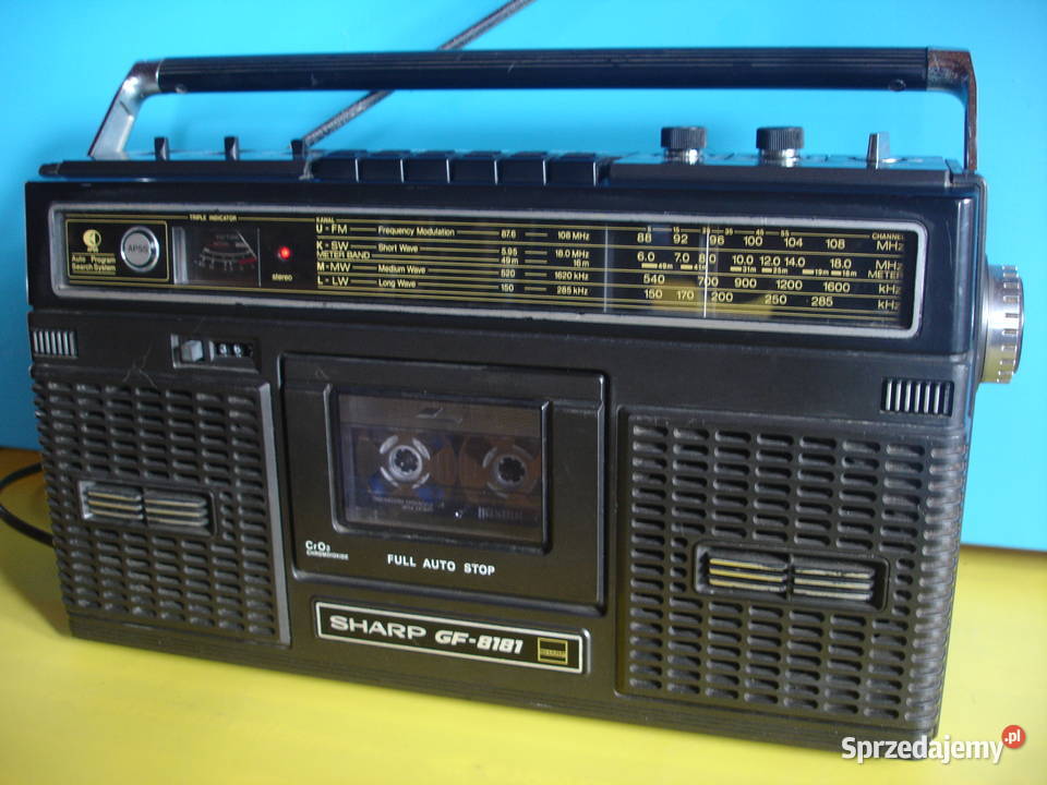 Radiomagnetofon SHARP GF8181 lubuskie