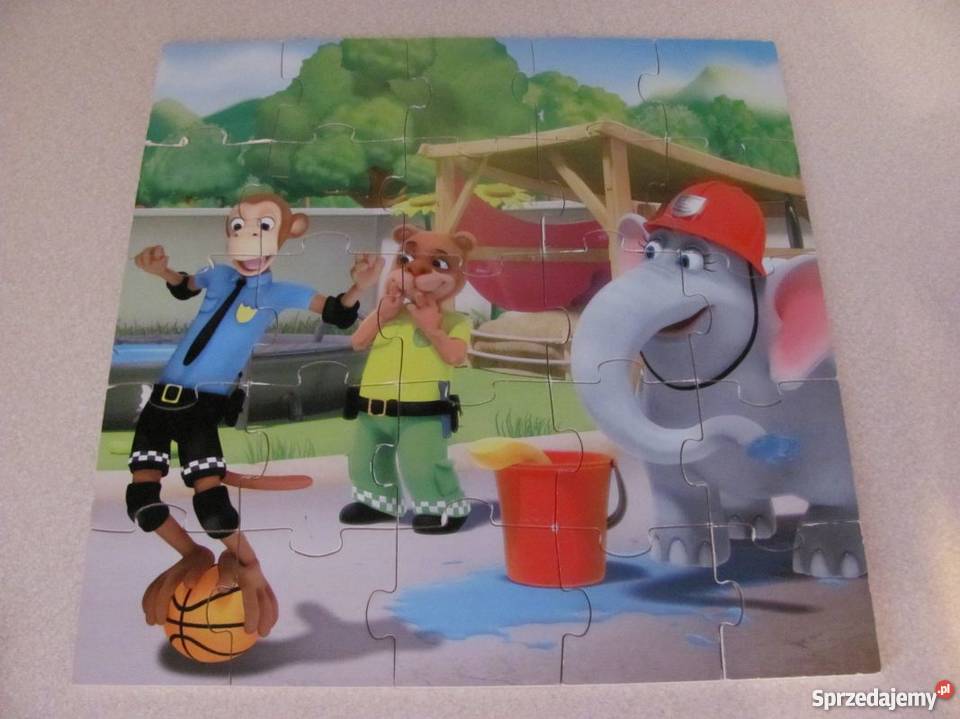 puzzle drewniane Wooden Puzzle 25 alga wiek 4 Zamość