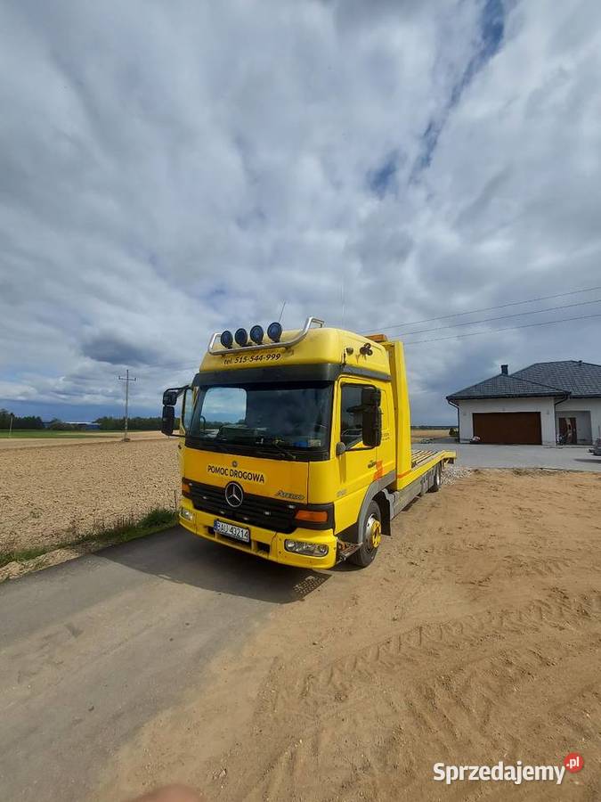 Mercedes atego autolaweta pomoc drogowa Rok produkcji 2004 Augustów