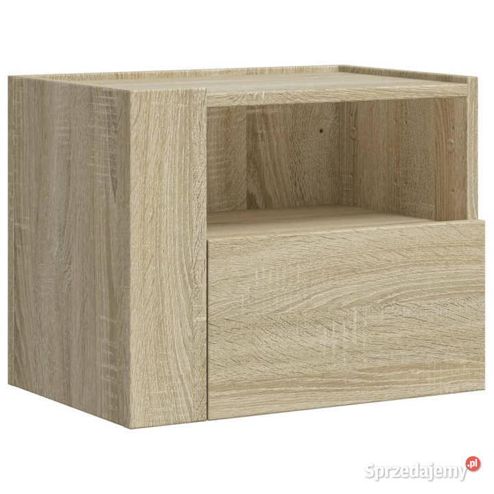 Wisząca szafka nocna dąb sonoma 45x30x35 Warszawa