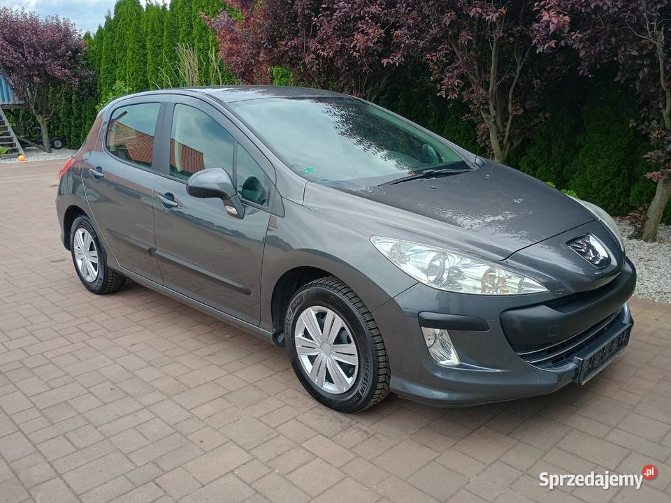 Peugeot 308 2009r ŁADNY Bezwypadkowy KLIMA manualna Witkowo