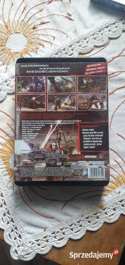 Unikat Unreal tournament III steelbox metalbox napisy Komputerowe PC Kielce