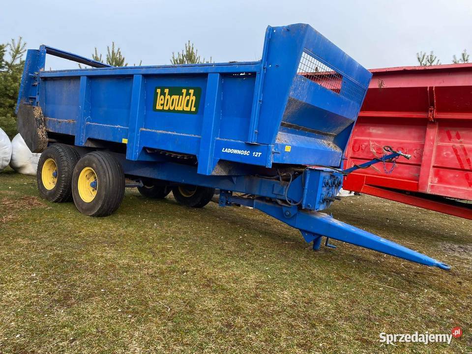 Rozrzutnik obornika LeBoulch 12 ton Rozrzutniki obornika Imielno