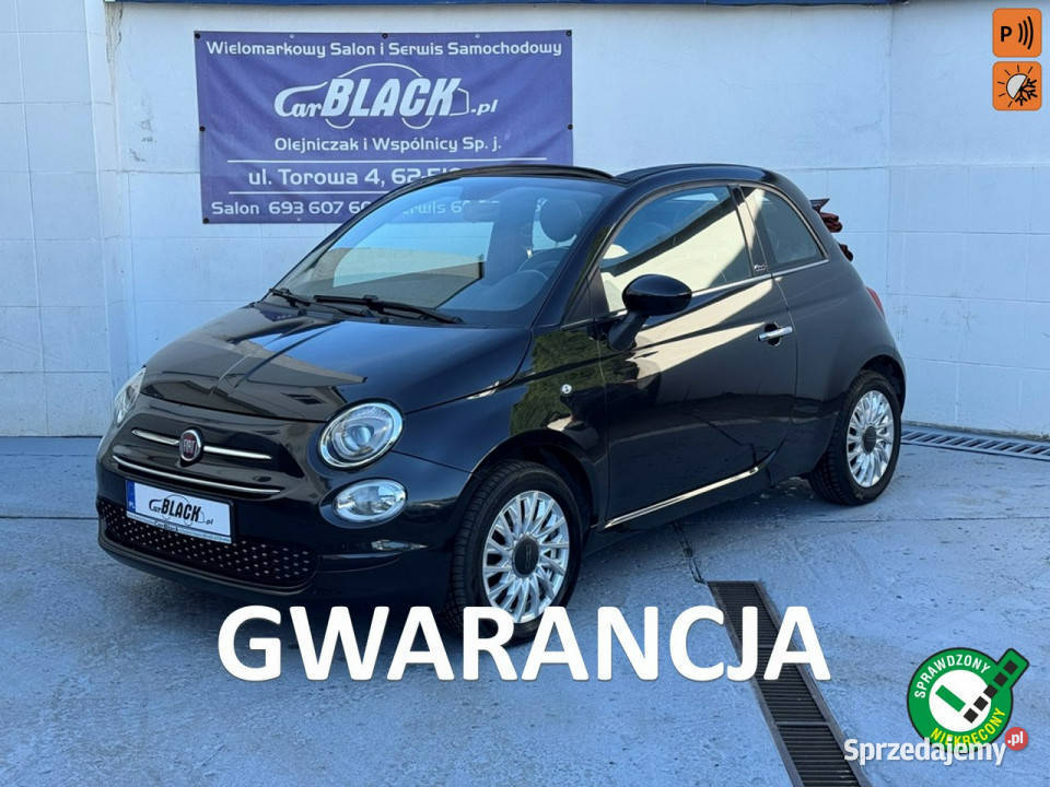 Fiat 500 Pisemna Gwarancja 12 miesięcy I 2007 Konin