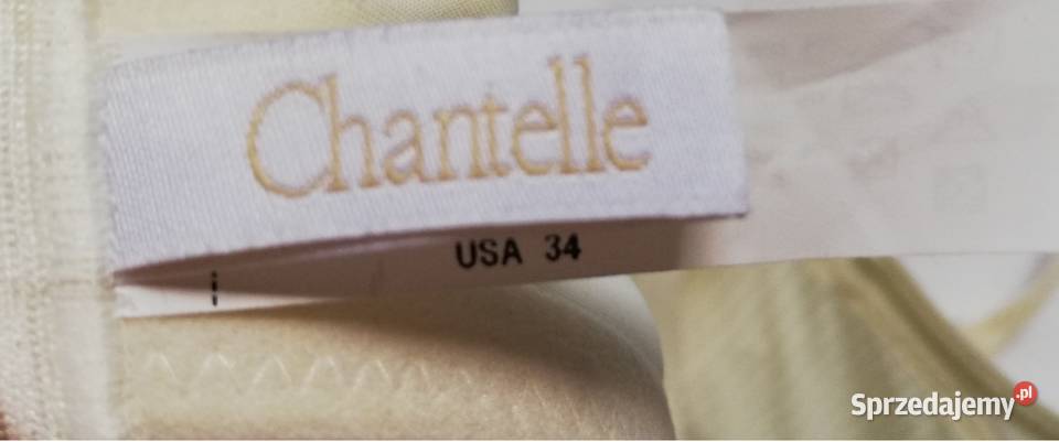 Biustonosz CHANTELLE 75B 75 B ecru Mega okazja Victoria's Secret mazowieckie Zakole-Wiktorowo sprzedam