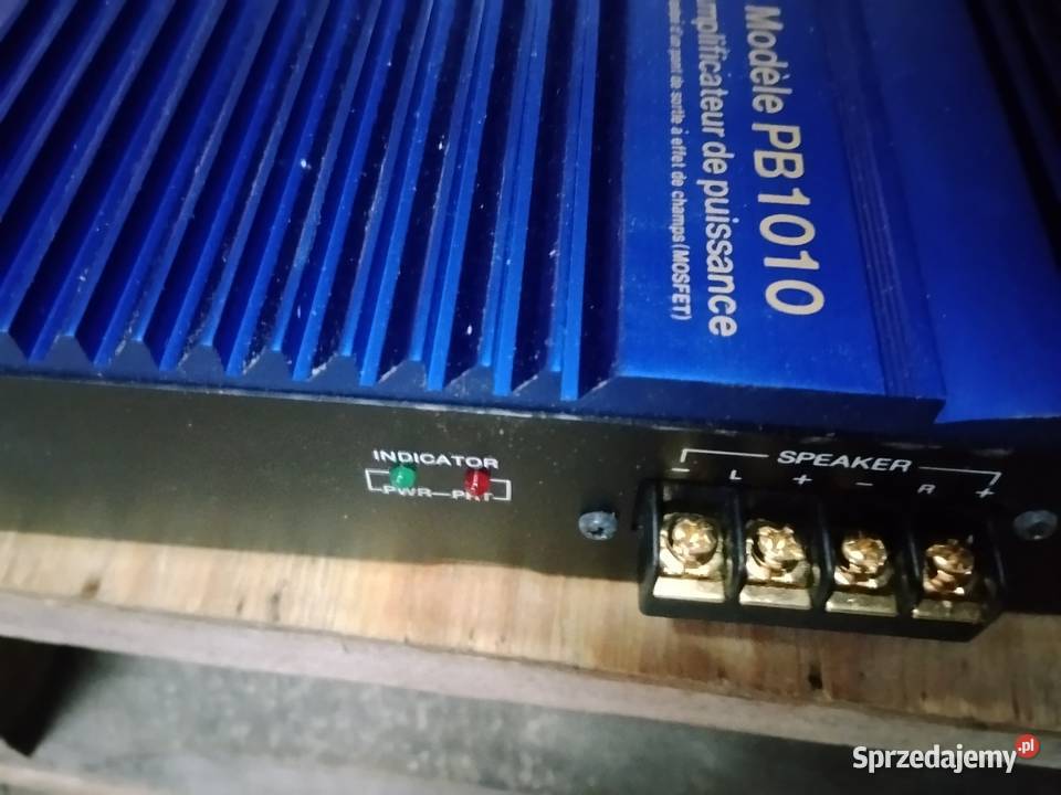 Wzmacniacz samochodowy Ilość kanałów 2 Jawor sprzedam