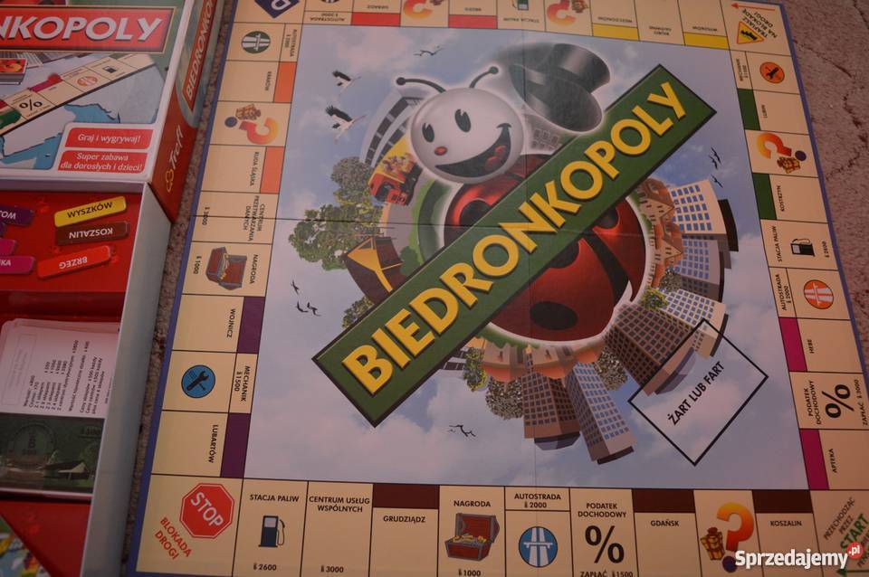 BIEDRONKOPOLY planszowe