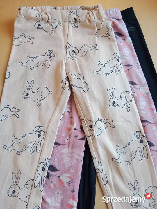 Leginsy zestaw rozmiar 128 Poznań