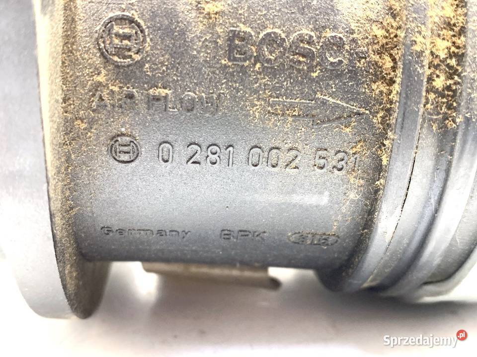 PRZEPŁYWOMIERZ VW GOLF V 0281002531 19 105 0310 sprzedam