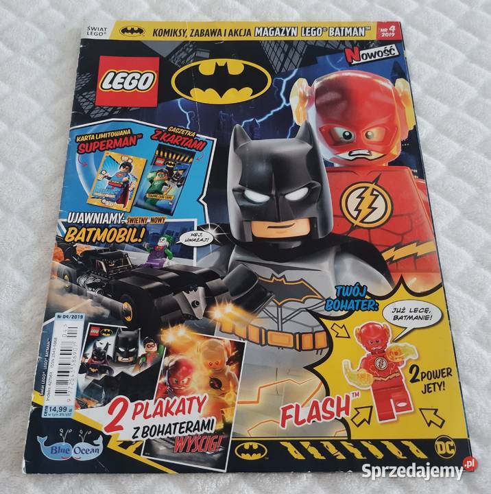 Lego Batman 042019 Blue Ocean Książeczki dzieci Książki dla dzieci Czeladź sprzedam