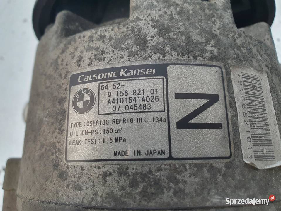 SPRĘŻARKA KLIMATYZACJI BMW E46 E81 E87 E90 16 20 Chełm
