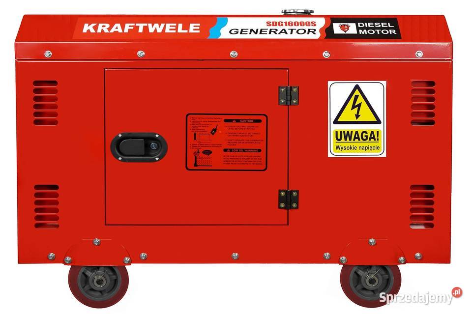 AGREGAT GENERATOR PRĄDOTWÓRCZY WYCISZONY 16 kVA Ząbkowice Śląskie