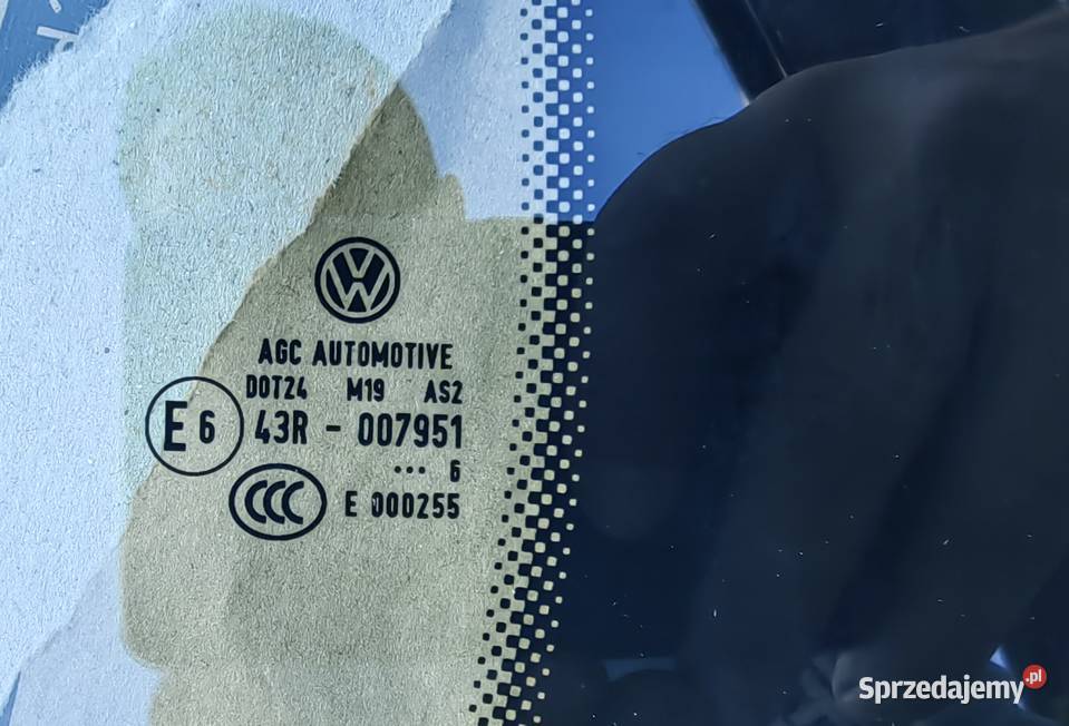 VW TIGUAN SZYBA TYŁ TYLNA LEWA DRZWI VW Boczne (drzwi) małopolskie Rożnów