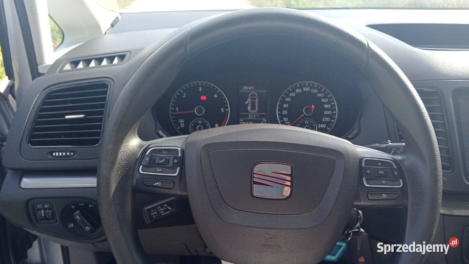 SEAT ALHAMBRA 20 TDI 140 2015 BEZWYPADEK lubuskie Zielona Góra