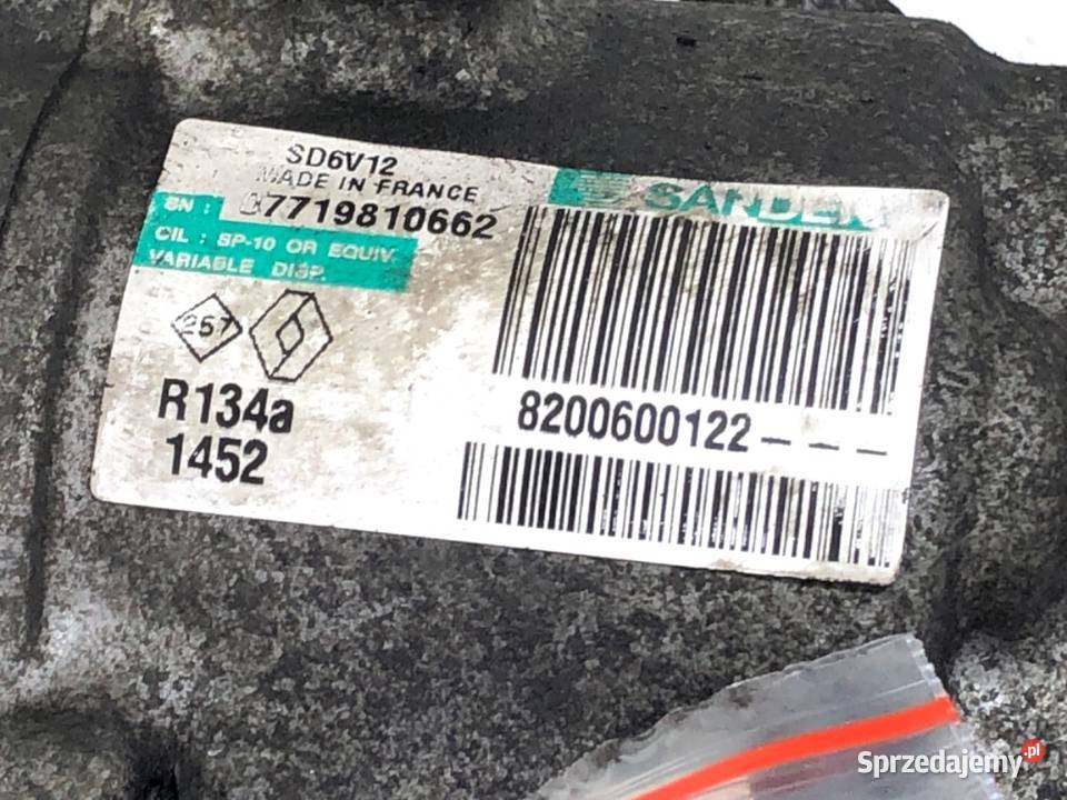 SPRĘŻARKA KLIMATYZACJI RENAULT CLIO III Kompresory klimatyzacji