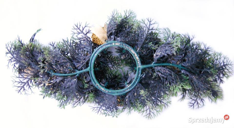 Stroik na świecę dekoracja świąteczna Boże Lublin