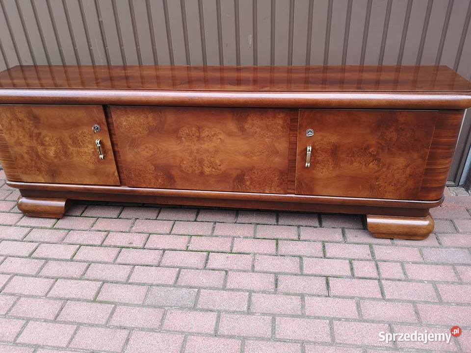 Komoda Szafka ARTDECO RTV Niska 217 Orzech Swarzędz