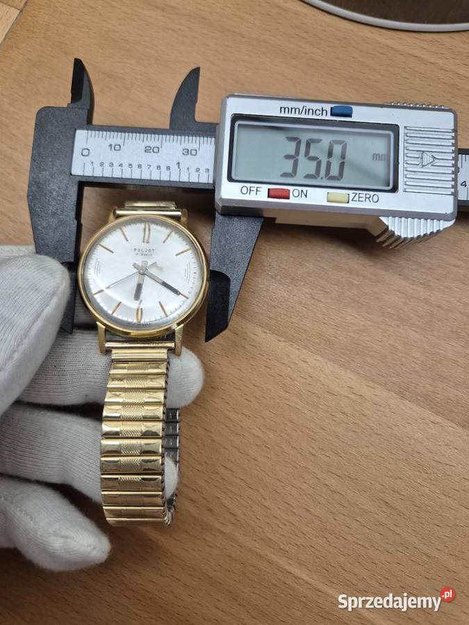 Męski zegarek Poljot garniturowiec Au20 Chorzów