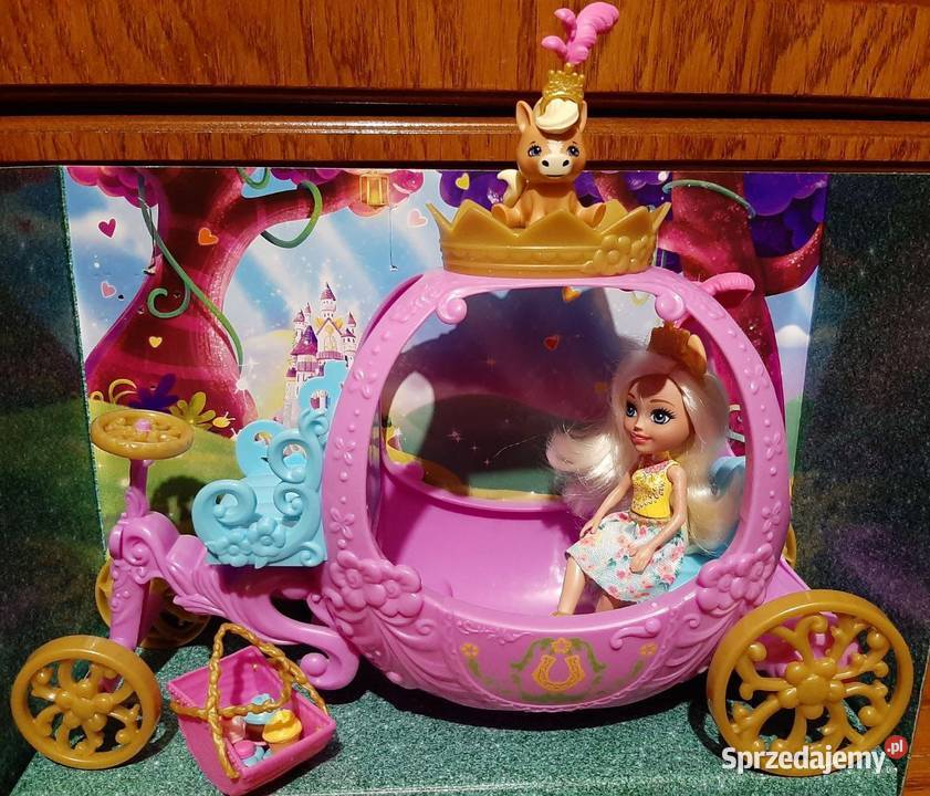 Lalka Enchantimals Royal Peola Pony z karocą śląskie Zabrzeg sprzedam