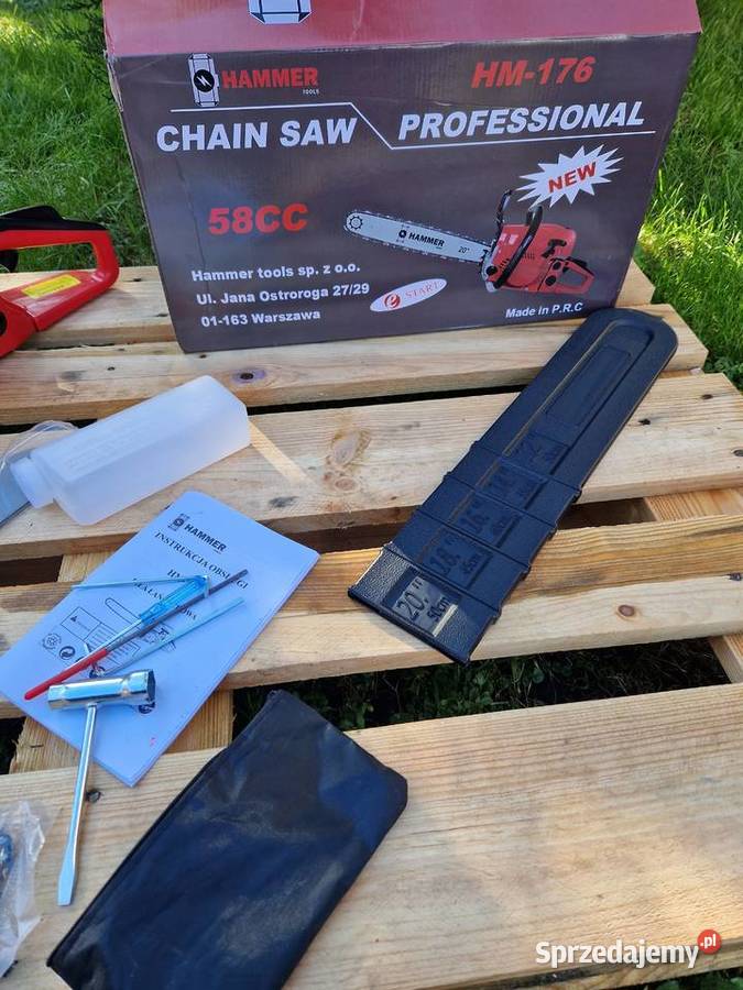 Piła Spalinowa Hammer Tools HM176 325 58cc Głogowa sprzedam