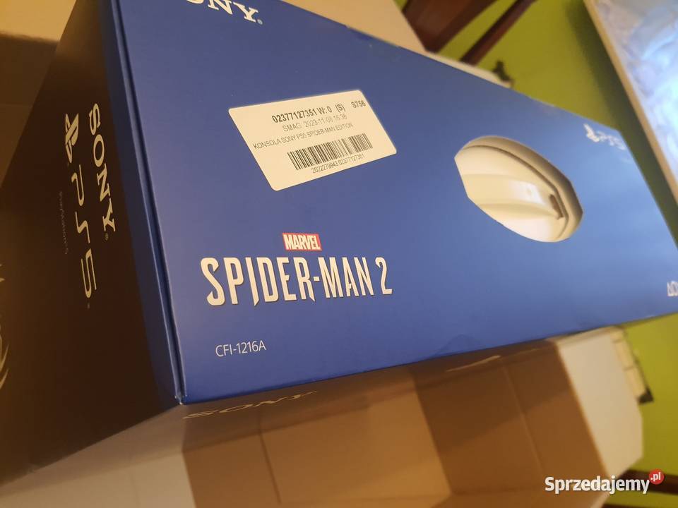 Konsola 5 limited edition spidermanNowa Sony Playstation