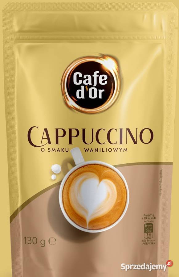 Kawa Cappuccino Cafe dOr z magnezem wanilia Stare Miasto