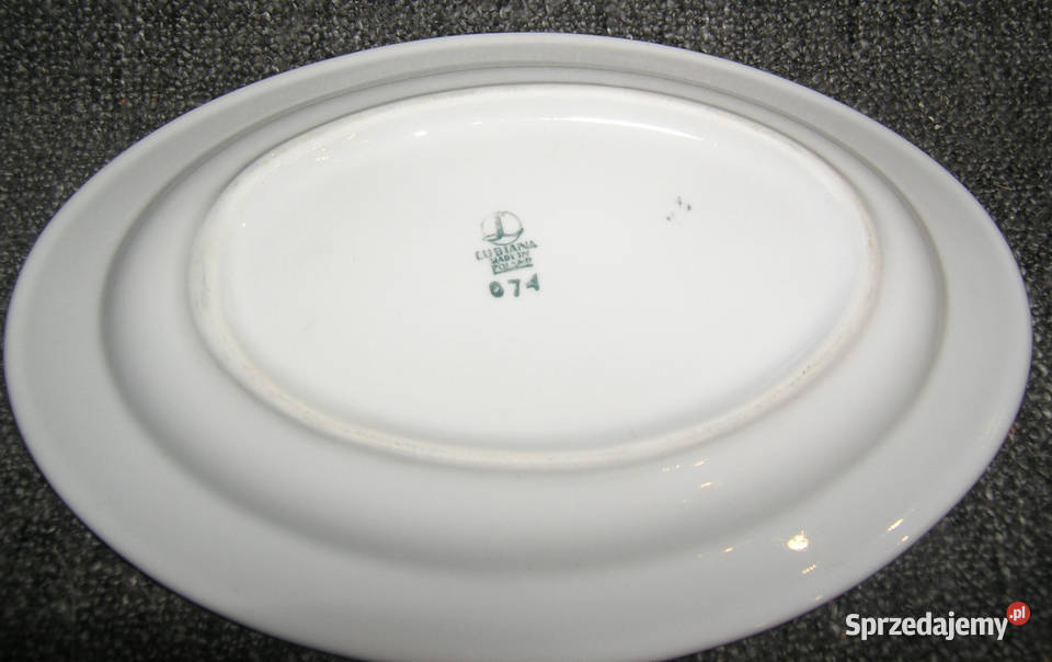 PRL półmiski barowe Porcelana i szkło Bartków