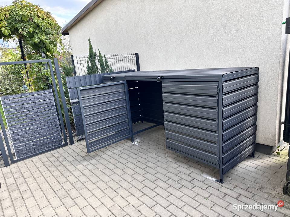 Pergole zabudowy śmietnikowe na kosze łódzkie Łódź sprzedam