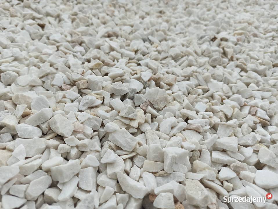 Grys Biała Marianna 816 mm biały kamień ozdobny śląskie