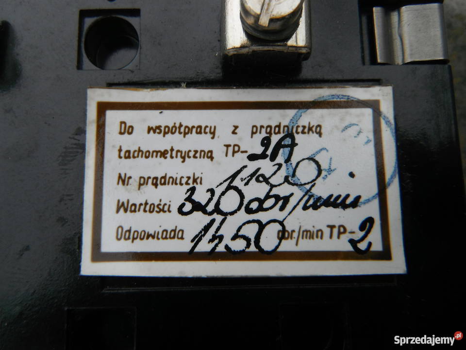 Obrotomierz M19NPTZT2 Lumel do prądniczki TP2A Części i akcesoria