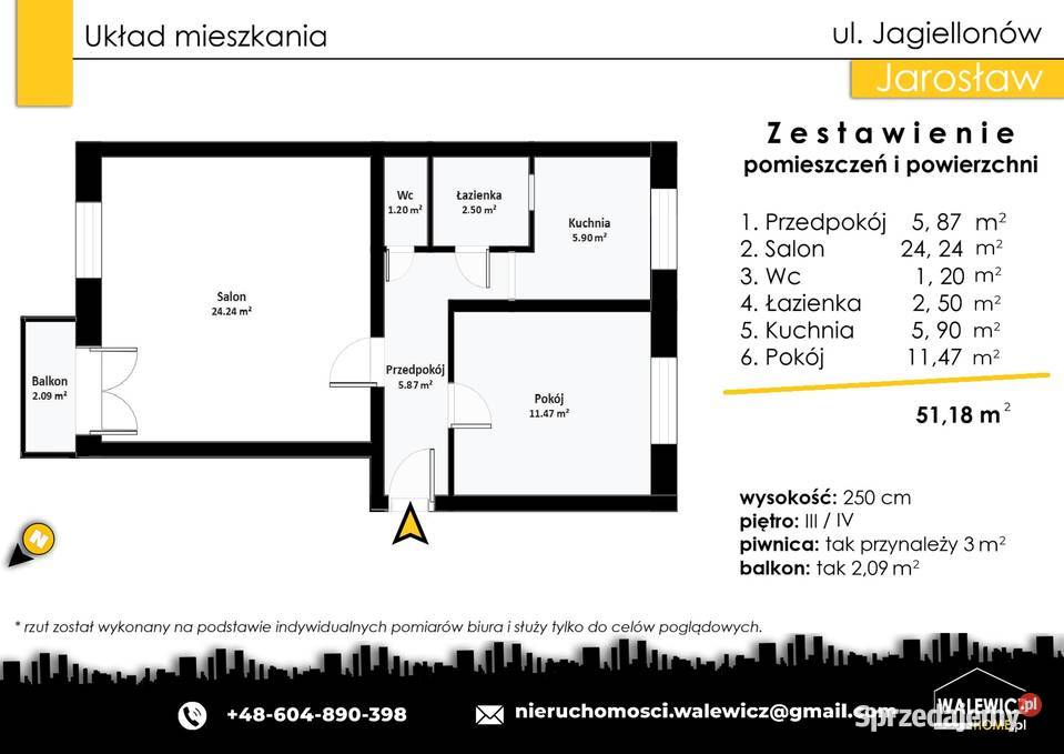 Sprzedam mieszkanie Jagiellonów Jarosław pustak