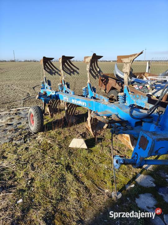 Pług lemken 4 skibowy ażurowe zabezpieczenia Maszyny rolnicze