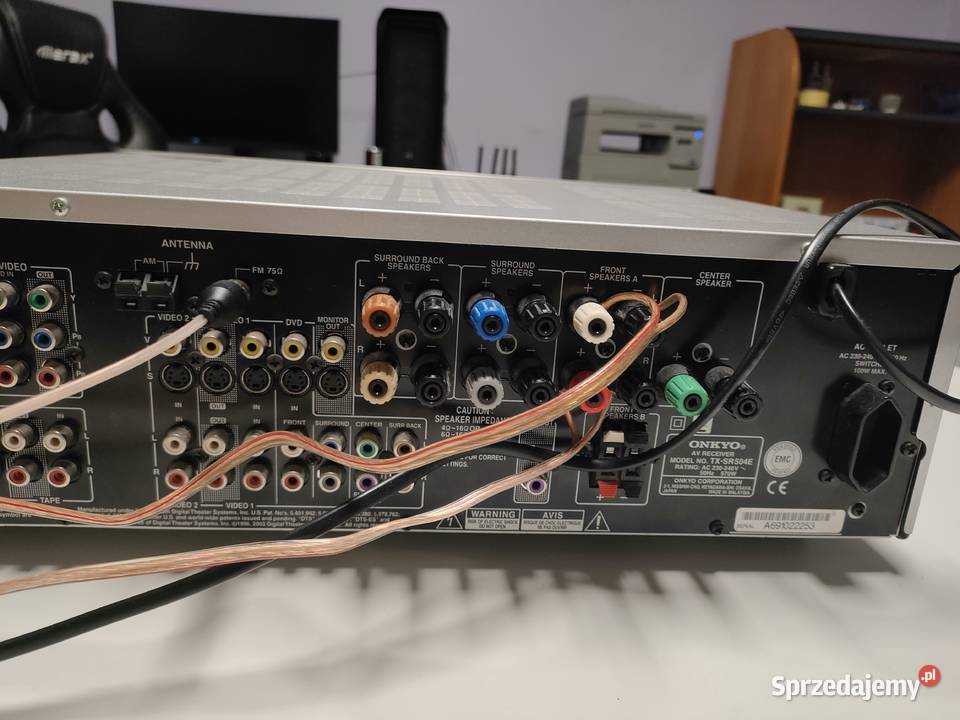 Onkyo TXSR504E amplituner AV 71 512 Rypin