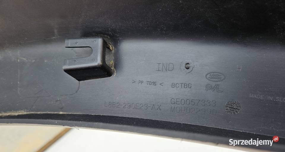 LAND ROVER DEFENDER L663 LISTWA BŁOTNIKA LEWA Międzychód sprzedam