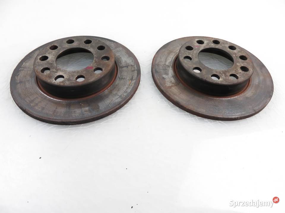 2X TARCZA HAMULCOWA TYŁ AUDI A4 B7 20 TDI 245 MM