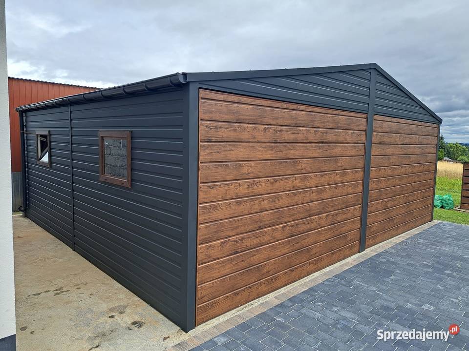 Garaże blaszane 5x66x66x5 WZMACNIANE Gdynia reklama