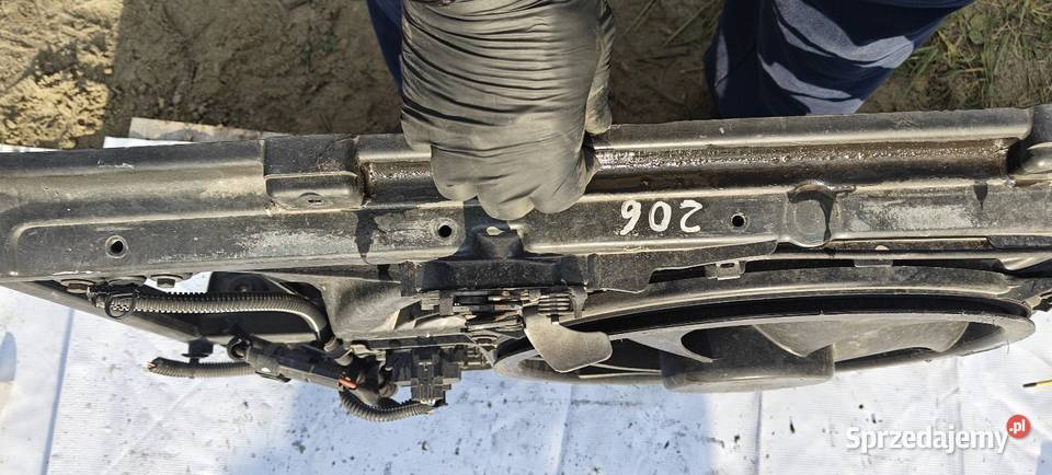 Peugeot 206 206 plus wentylator chłodnicy Siechnice