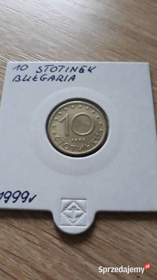 10 Stotinek Bułgaria 1999 r Konin