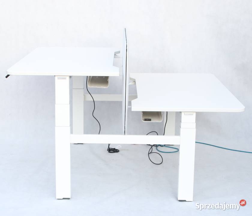 Biurko elektryczne Haworth 160170 dwa stanowiska Leszno