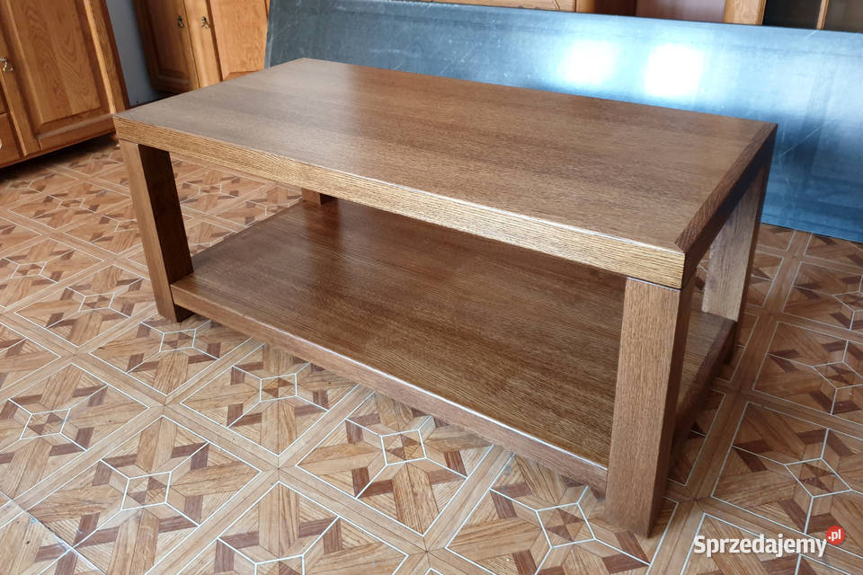 Ława dębowa prostokątna kolor do wyboru 56cm
