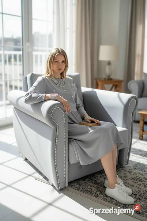 Amerykanka Chester 1 os do spania rozkładana z Katowice sprzedam