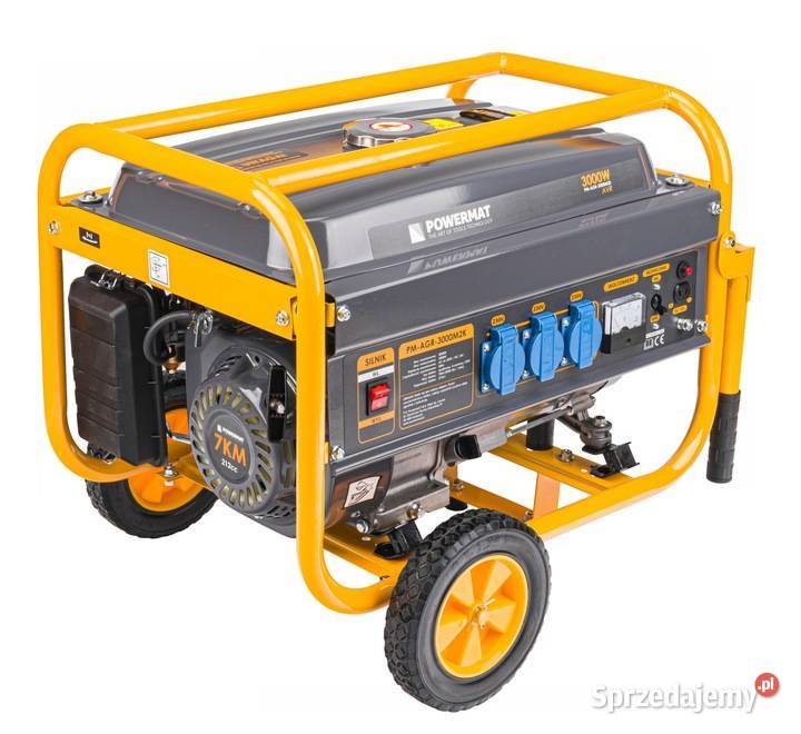 Agregat PRĄDOTWÓRCZY Generator 3000W 230V Koła Katowice